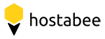 Logo Hostabee blanc